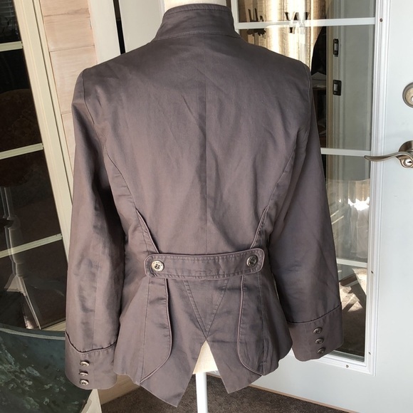 Ambitions Zip-Up Lined Utility Jacket / Blazer - Picture 7 of 13